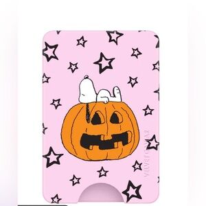 NEW Velvet Caviar Snoopy Pink Pumpkin MagSafe Wallet